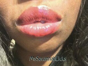 MsSavannahLicks