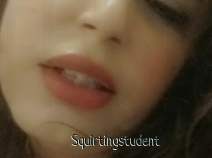 Squirtingstudent